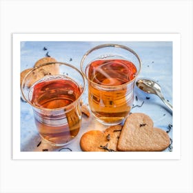 Turkish Tea And Cookies Art Print