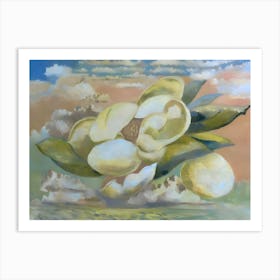 Georgia O'Keeffe - Flight of the Magnolia Art Print