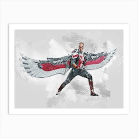 Sam Wilson Falcon Painting Art Print