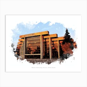 Museum Of Anthropology, Vancouver, British Columbia Art Print