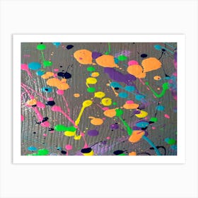 Splatter Painting 2 Art Print