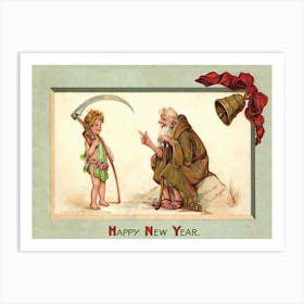 New And Old Year Shift 1 Art Print