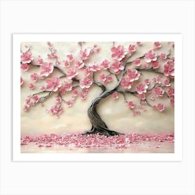 Cherry Blossom Tree 21 Art Print