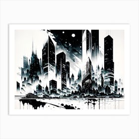 Cityscape 29 Art Print