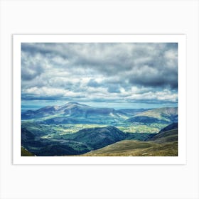 Helvellyn Summit Art Print