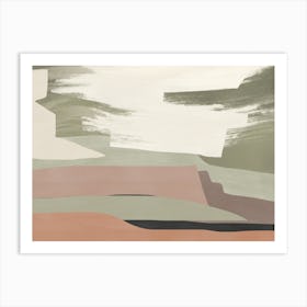 Abstract Landscape Study Art Print