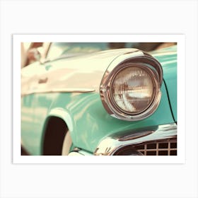 California Dreaming - Vintage Car Vibes Art Print