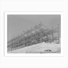 Powerhouse,Bonneville Dam, Oregon By Russell Lee Art Print