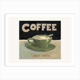 Coffee Bay Area Art Print