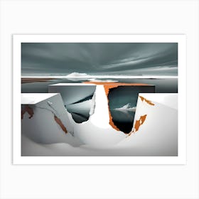 Polar Ice Art Print