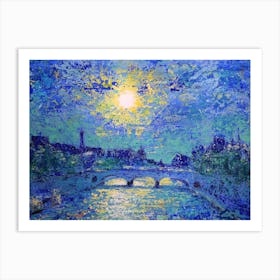 Paris Sun Art Print