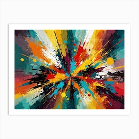 Burst Art Print