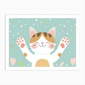 Cat Paw (26) Art Print