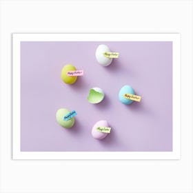 Easter Eggs 319 Art Print