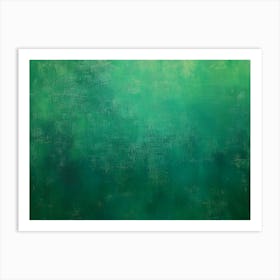 Green Landscape 3 Art Print