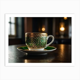 Irish Coffee Cup Art Print