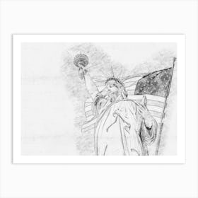 Statue Of Liberty 61 Art Print