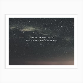 Dark Celestial Sky Stars Inspirational Quote Instagram Story 20230922 150648 0000 Art Print