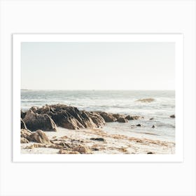 Monterey Beach Sunset Art Print