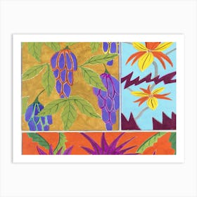 Tropical Flowers Art Print