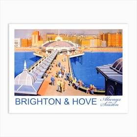 Brighton And Hove, Always In Season Art Print