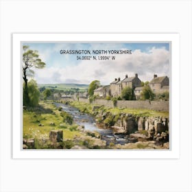 Grassington North Yorkshire 3 Art Print