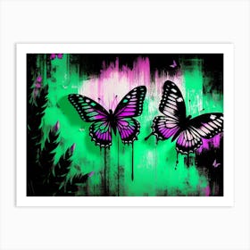 Two Butterflies 4 Art Print