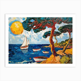Contemporary Artwork Inspired By Andre Derain 8 Art Print