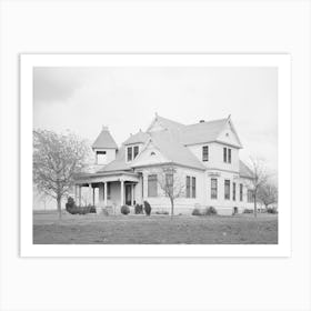 Untitled Photo, Possibly Related To Farmhouse And Barn In Travis County, Texas, This Is One Of The Oldest Settled Art Print