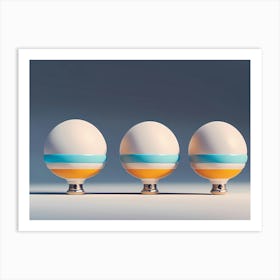 Easter Eggs Art Print