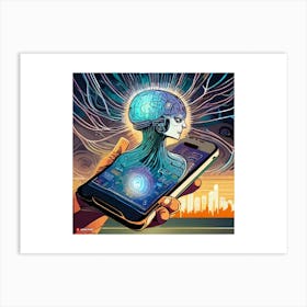 Future Of Technology Art Print