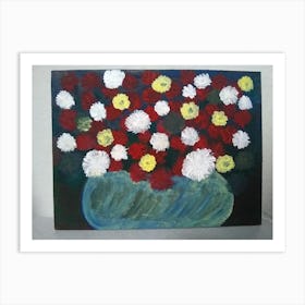 Flowers In A Vase 4 Art Print