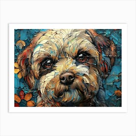 Lhasa Apso Fine Art Portrait 2 Art Print