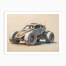 Dune Buggy Art Print