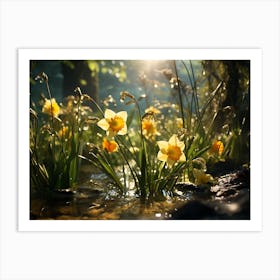 Daffodils 26 Art Print