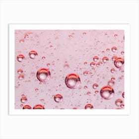 Water Bubbles Art Print