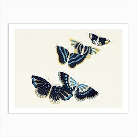 Vintage Butterfly, Cho Senshu (6) Art Print