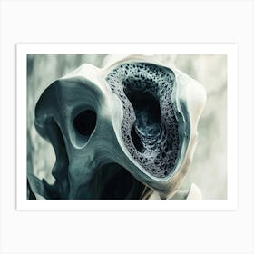 Abstract Alien Fungus Art Print