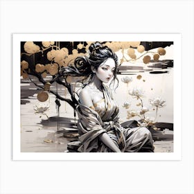 Chinese Girl 2 Art Print