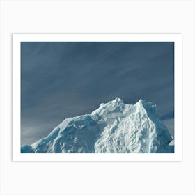 Iceberg Details Of Antarctica Art Print