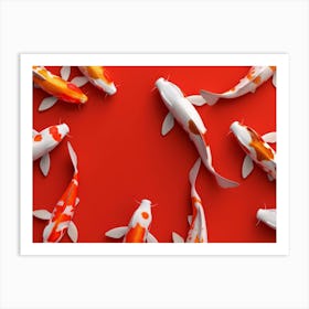 Koi Fish 10 Art Print