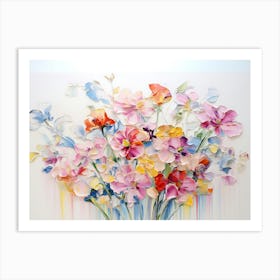 Sweet Peas Art Print