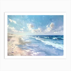 Peaceful Beach 5 Art Print