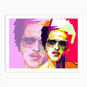 Bruno Mars American Pop RNB Reggae Singer Pop Art WPAP Art Print