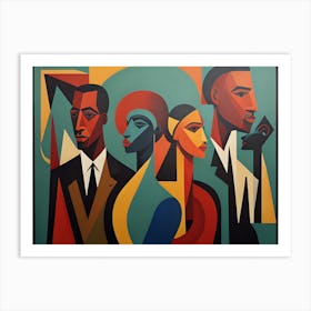 Group Of People Art Print