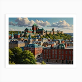 Quebec City Art Print