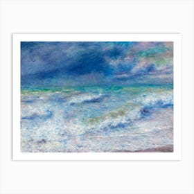 Seascape (1897), Pierre Auguste Renoir Art Print