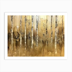 Birch Trees 29 Art Print