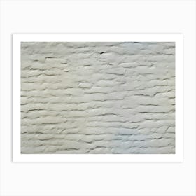 Distressed Brick Tile 13 Art Print