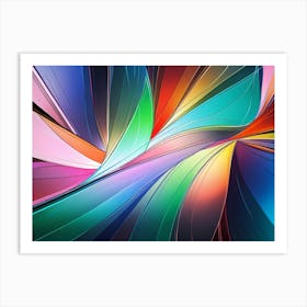 Abstract Painting 645 Art Print